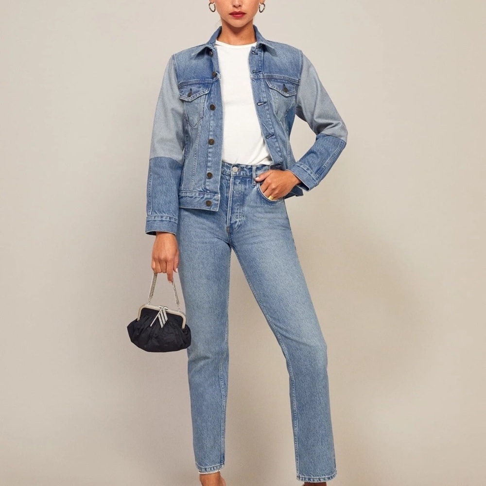 Reformation denim jacket